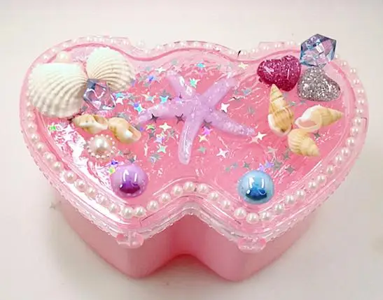 DIY коробка для украшений для девочек Детская мультяшная принцесса косметический Чехол Коробка для хранения косметики ожерелье тиара коробка туалетное зеркало