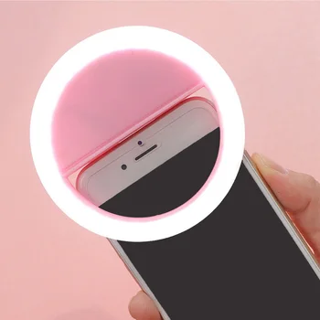 

Mobile phone round selfie light, beauty makeup light, anchor live broadcast artifact, mobile phone light