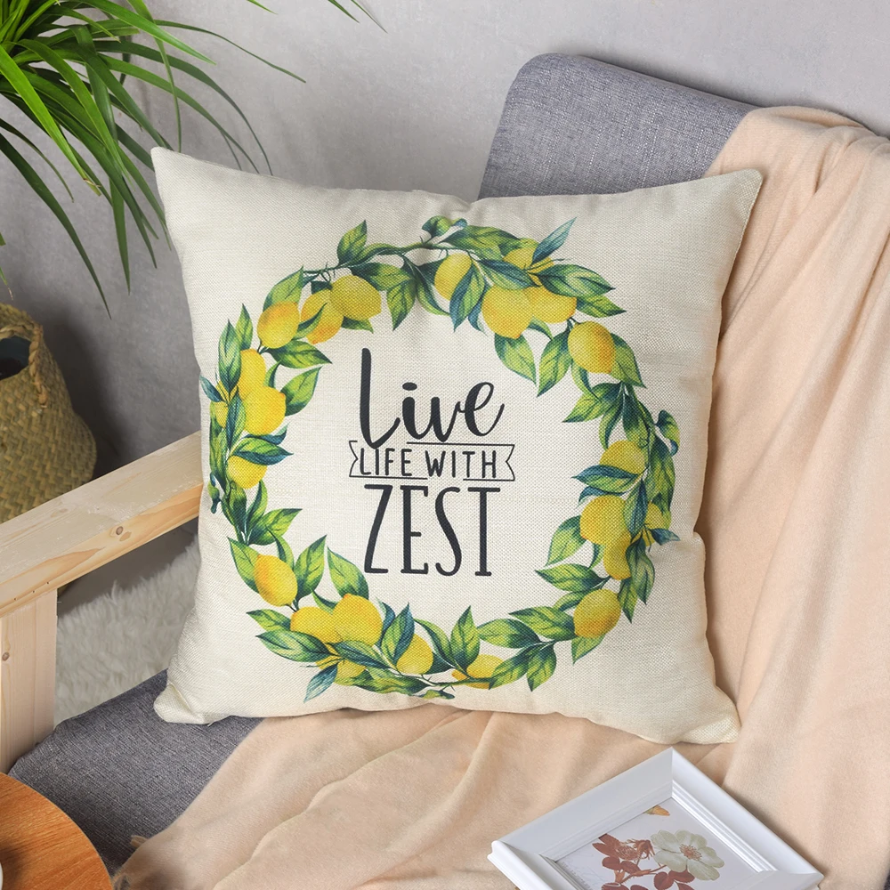 Рисунок 5 - Наволочка с принтом лимона в виде автомобиля