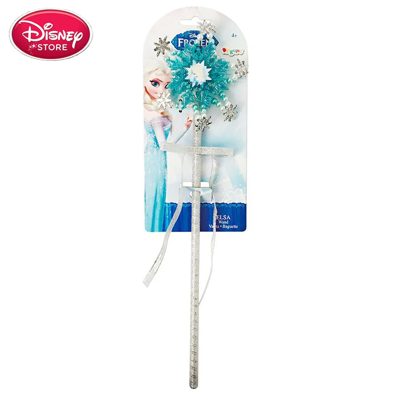 Disney ледяная Корона Снежинка палочка принцесса замороженная 2 Анна Эльза Косплей Набор Макияж детские игрушки для малышей День рождения Рождество вечеринка подарок