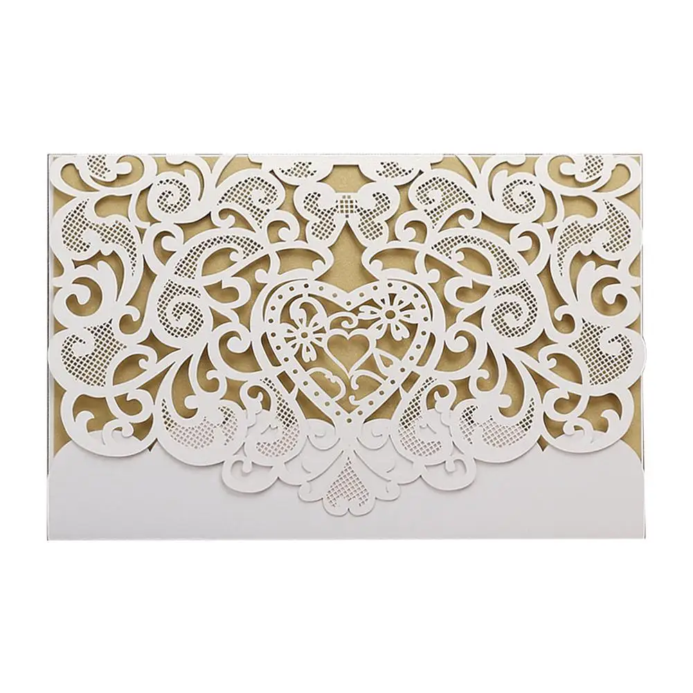  Greeting Card 10pcs Cutout European Invitation Card Business Invitation Wedding Invitation Card - 4.00004E+12