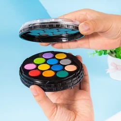 2021 New Design 36 Color Solid Watercolor Gouache Pigment Powder Art Solid Watercolor Set Art Supplies for Artist  Art Paint