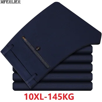 

large size big 48 50 52 suit pants men Straight Trousers spring summer formal suit pants business classic simple black pants 52