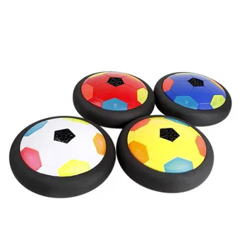 

Air Power Soccer Disc Indoor Football Toy Colorful Music Light Flashing Ball Toys kids sport game Kid's Educational Gift