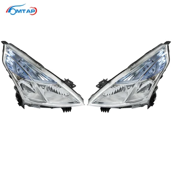 

MTAP 2PCS Front Bumper Headlight For Nissan Maxima Teana J32 2008-2013 Electric Adjust Halogen Headlamp Head Light Lamp Sub-Assy
