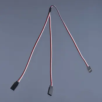 

500mm Y Split Harness Cable Servo Leads Extension Wire Servo Y Extension Wire Cable for Futaba JR Airplane Helicopter