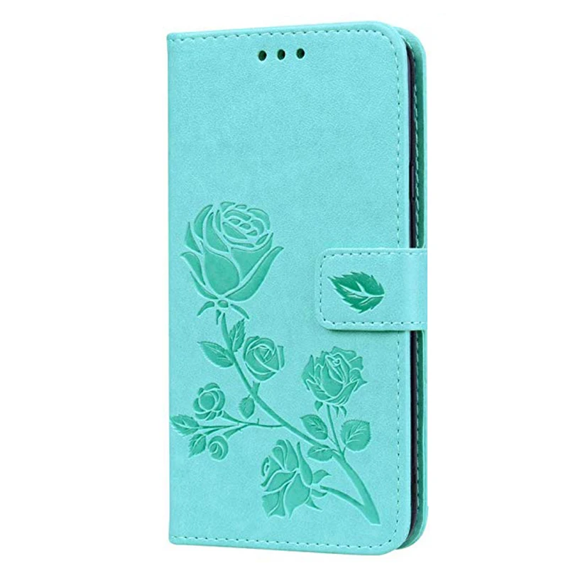 Мобильный чехол Capas для OPPO Realme3 Realme 3 Pro Realme C2 роскошный защитный для мобильного флип-чехол кошелек кожаная сумка - Цвет: MGH Green