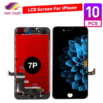 

10 Pcs AAAA+++For iPhone 7P 7Plus LCD Display Digitizer Assembly With 3D Touch Screen Replacement Pantalla Free Shipping