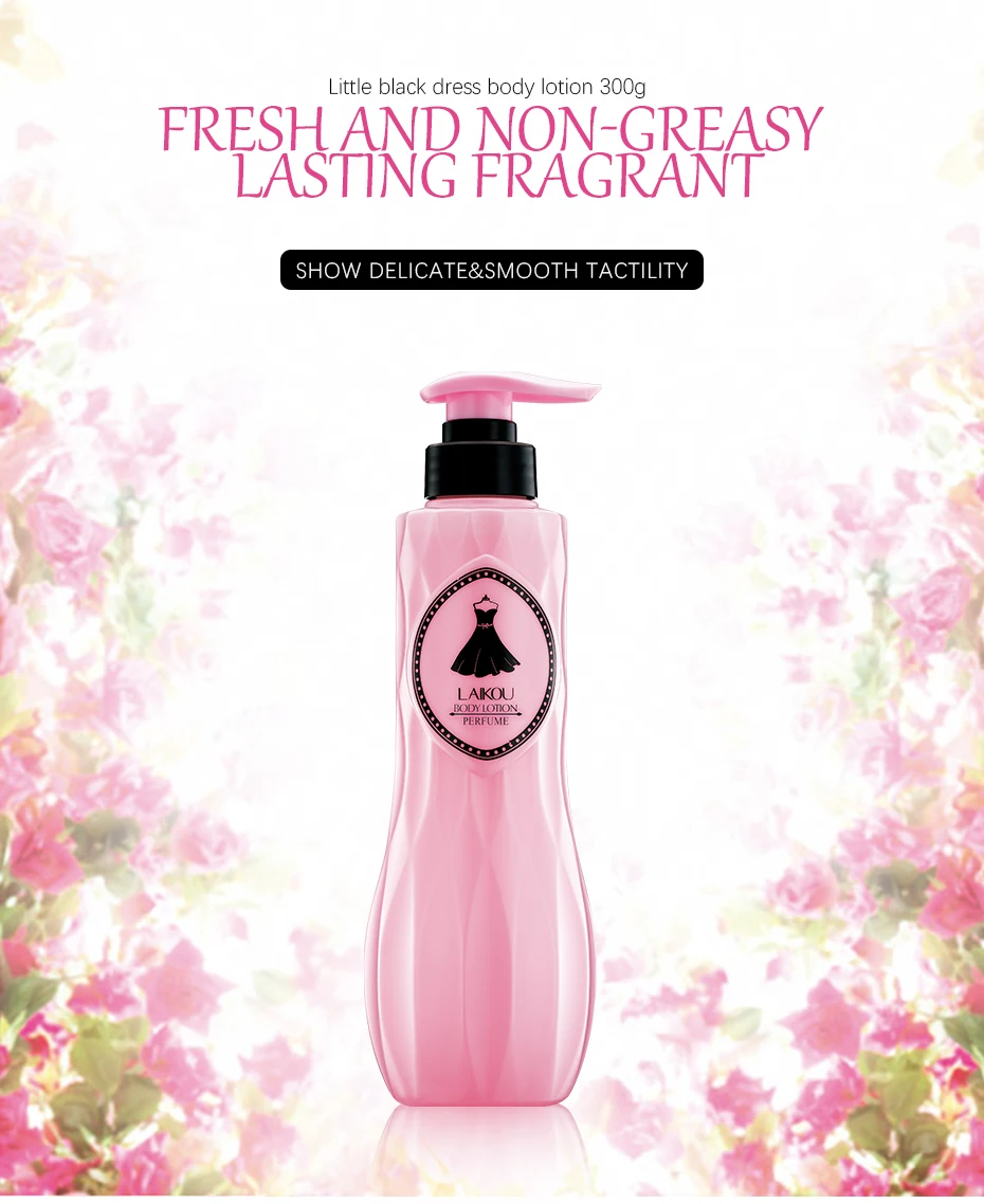 

LAIKOU Little black dress body lotion cream perfume Skin Care Anti Chapping Anti Aging Moisturizing Whitening Cream Body Care