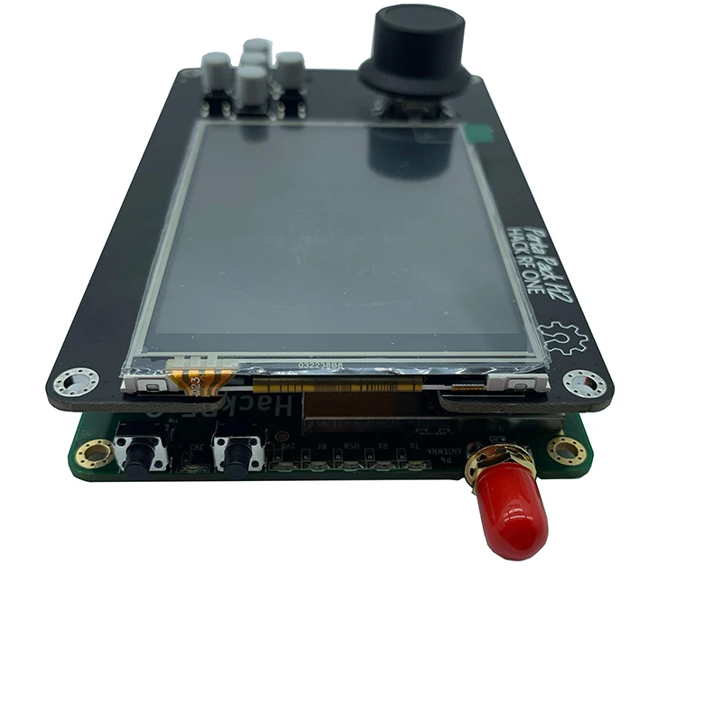 Latest Version PORTAPACK + HACKRF ONE SDR Radio + Havoc Firmware 0.5ppm TCXO 3.2 inch Touch LCD 1500mAh Battery