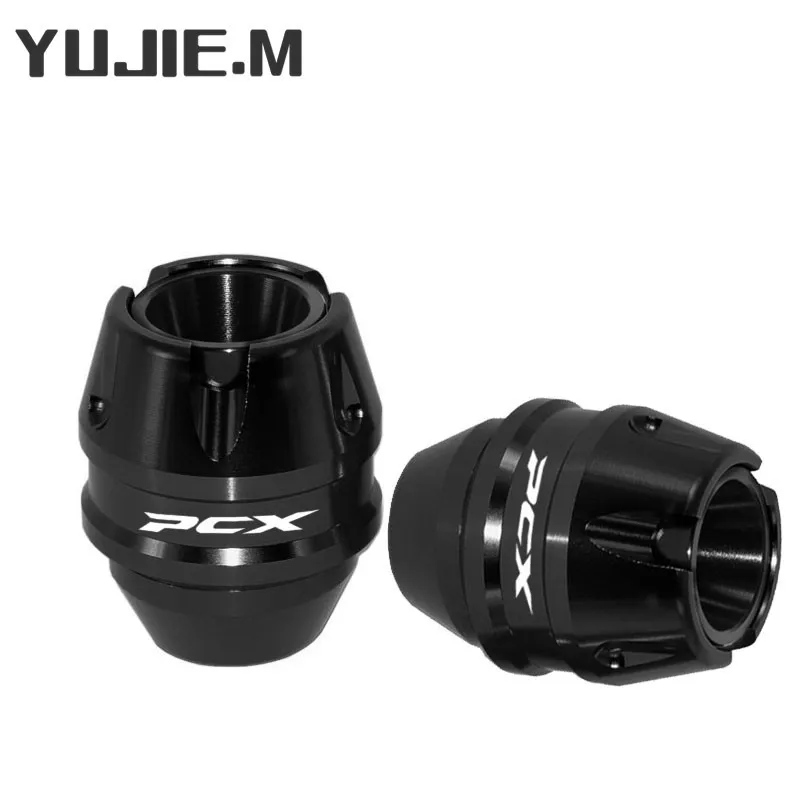 오토바이 Accessorie 앞 바퀴 가을 보호 프레임 슬라이더 PCX 125 150 160 PCX125 PCX160 용 안티 크래시 보호 장치