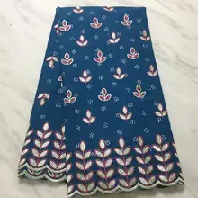 Цветок сливы с бриллиантом мягкий хлопок узор Высокое качество 5y швейцарская кружевная ткань новейшая африканская Французская ткань PL03