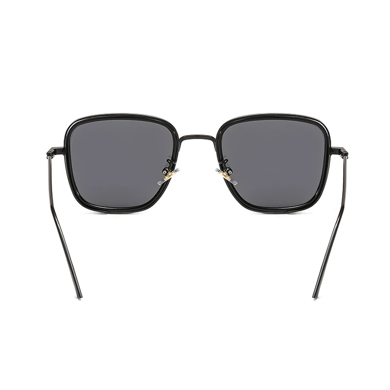 LongKeeper Steampunk Square Sunglasses Men Retro Vintage Design Sun glasses Brand Designer Gafas de Sol Hot