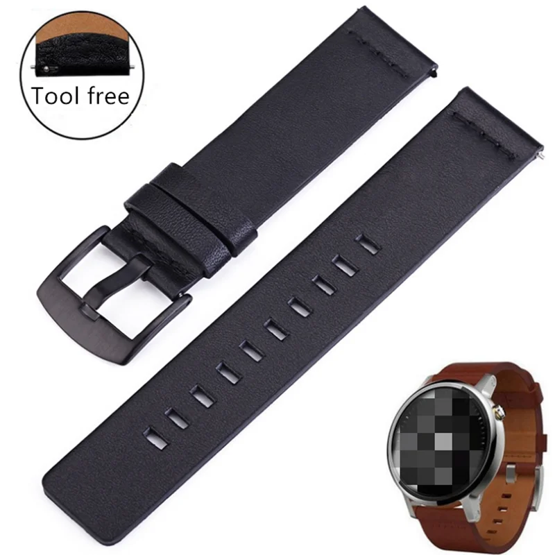 Италия масло кожаный ремешок+ инструмент для дизельных Fossil Timex Армани CK DW Quick Release часы ремешок 18 мм 20 мм 22 мм 24 мм
