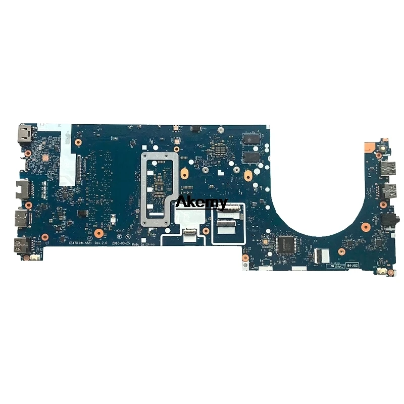 CE470 NM-A821 for Lenovo Thinkpad E470 E470C notebook motherboard 01EN265 CPU i5 7200U GT920M 2G 10