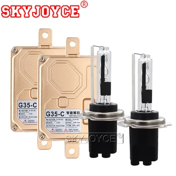 

SKYJOYCE 1 Set No Error Canbus Ballast 35W H7CR Xenon HID Headlight Kit 4300K 5000K 6000K 8000K Car Light Xenon H7CR HID Bulbs