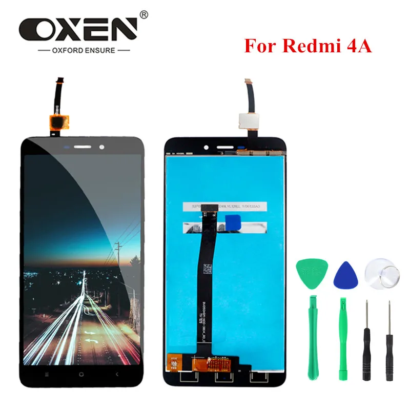 

OXEN 5.0" LCD Touch Screen for Xiaomi Redmi 4A LCD Display Digitizer Assembly Redmi4A Replacement Phone Panel Parts + Tools