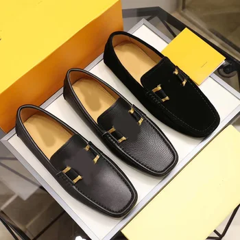 

men's shoes new soft bottom shoes han edition men's shoes a pedal lazy tide shoes