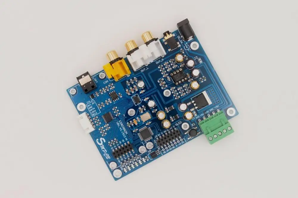 Плата декодера B38 ES9038 DAC DSD с поддержкой IIS DOP 384 кГц DSD512 Bluetooth 5 0|Комплекты умного