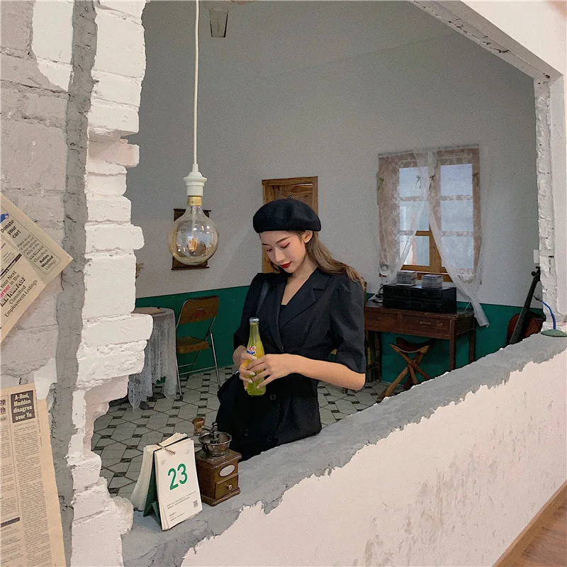 Летний костюм для фотосессии в Корейском стиле, стиль, женское платье, короткий рост, талия, обнимающая Platycodon Grandiflorum, юбка с высокой талией
