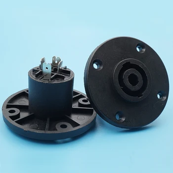 

30pcs European Style 4Pin Audio Female Plug Xlr Connector Professional Microphone Jack Circle 4Pin Audio Amplifier Adapter Plug