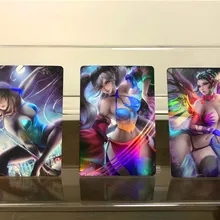 28 шт./компл. красивая девушка третий бомба Sakimi Chan Игрушки Хобби Коллекционные игрушки коллекция аниме-открытки