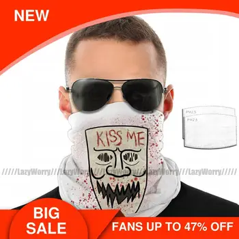 

Halloween Purge Mouth Face Mask Candy Girl Facial Mask Adult with Filters Fashion Lovely Mask