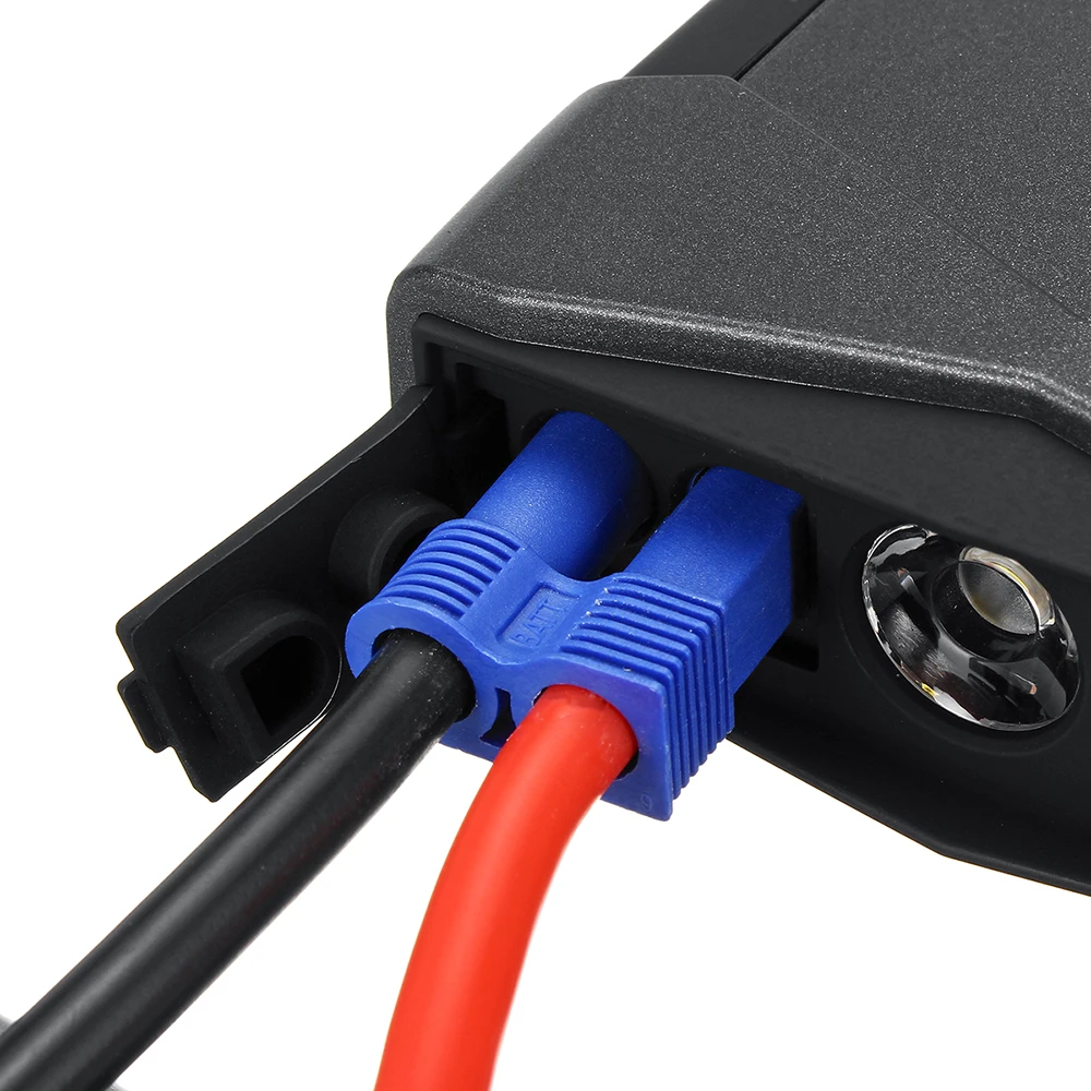 12000mah Multi-Function Car Jump Starter LED Battery Charger Black Auto Mini Portable USB Emergency Power-Bank Booster