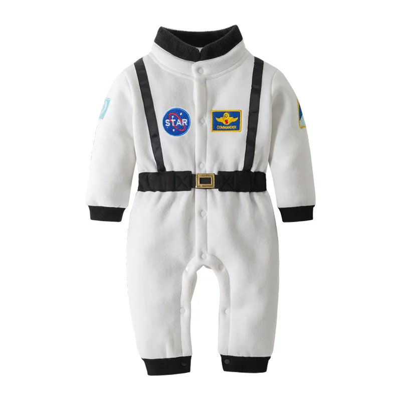 Umorden Astronaut Costume Space Suit Rompers for Baby Boys Toddler Infant Halloween Christmas Birthday Party Cosplay Fancy Dress