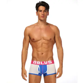 

Men's Letter Print Boxers Fight Style Sexy Breathable Soft Comfortable Underwear Panty Boxer трусы мужские