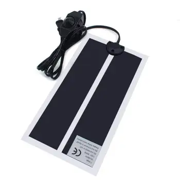 

Heat Mat 15x28cm 7W Heat Mat Warmer Amphibians Reptile Brooder Incubator Pet Heating Pad EU US Plug