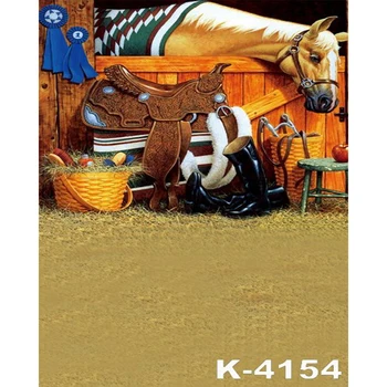 

Photography studio background Western Cowboy Farmhouse horse baby birthday photo shoot photophone photocall backdrop