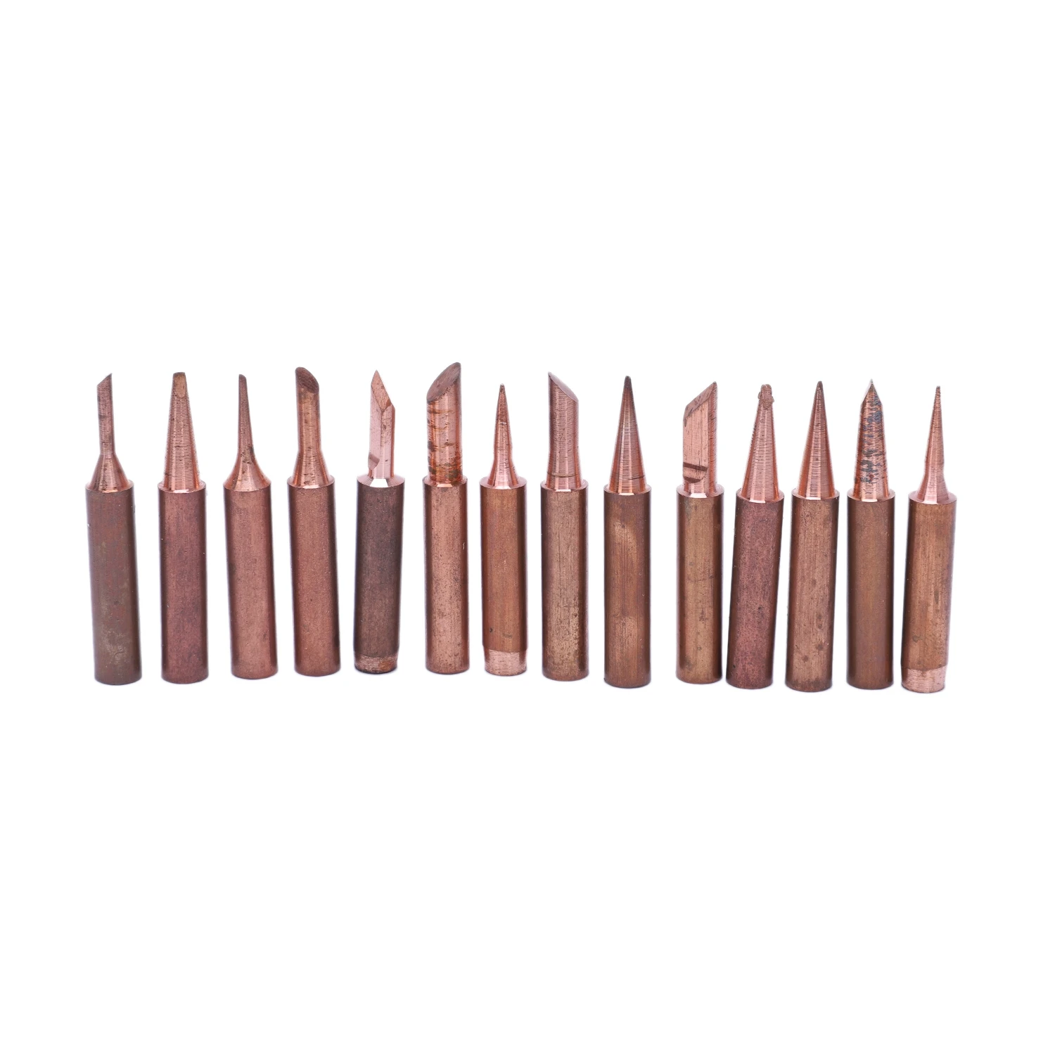 ABSS-15PCS из чистой меди паяльник 900 м наконечник для паяльной станции для 936937938969, 8586, 852D