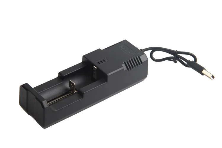 USB Зарядное устройство Одиночная раковина Универсальное зарядное устройство с двойной раковиной фиксированный Зарядное устройство 18650 14500 26650 зарядное устройство для фонарика
