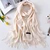 beige scarf