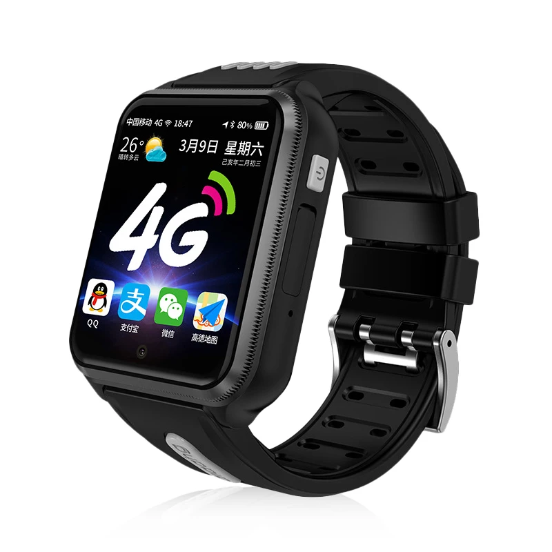 

H1 4G Children Smart Watch GPS Wifi IP67 Waterproof 1080Mah Large Battery 1.54 inch Screen Camera Video Socket Smartwatch
