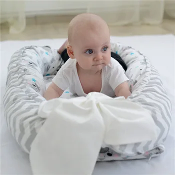 

New Cotton Portable Bed Uterus Bionic Bed For Baby Portable Removable and Washable Neonate Baby Cot Bed in Bed