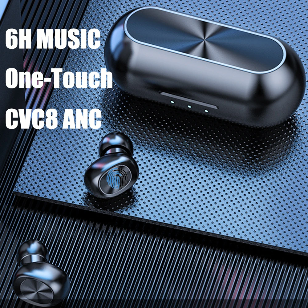 b5 tws bluetooth wireless earphone 5.0