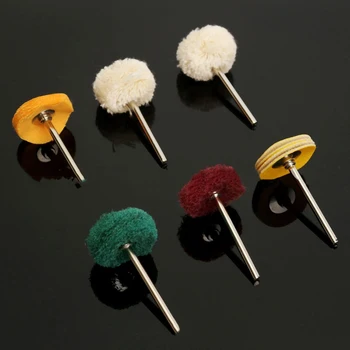 

6pcs Polishing Buffing Pad Brushes Kit Polisher Wheels Set For Rotary Drill Bit Woodworking Grinding Tools