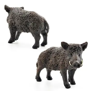 

Realistic PVC Animal Wild Model Figurine Action Figures Playset Kids Educational Toy Collectibles Wild Boar