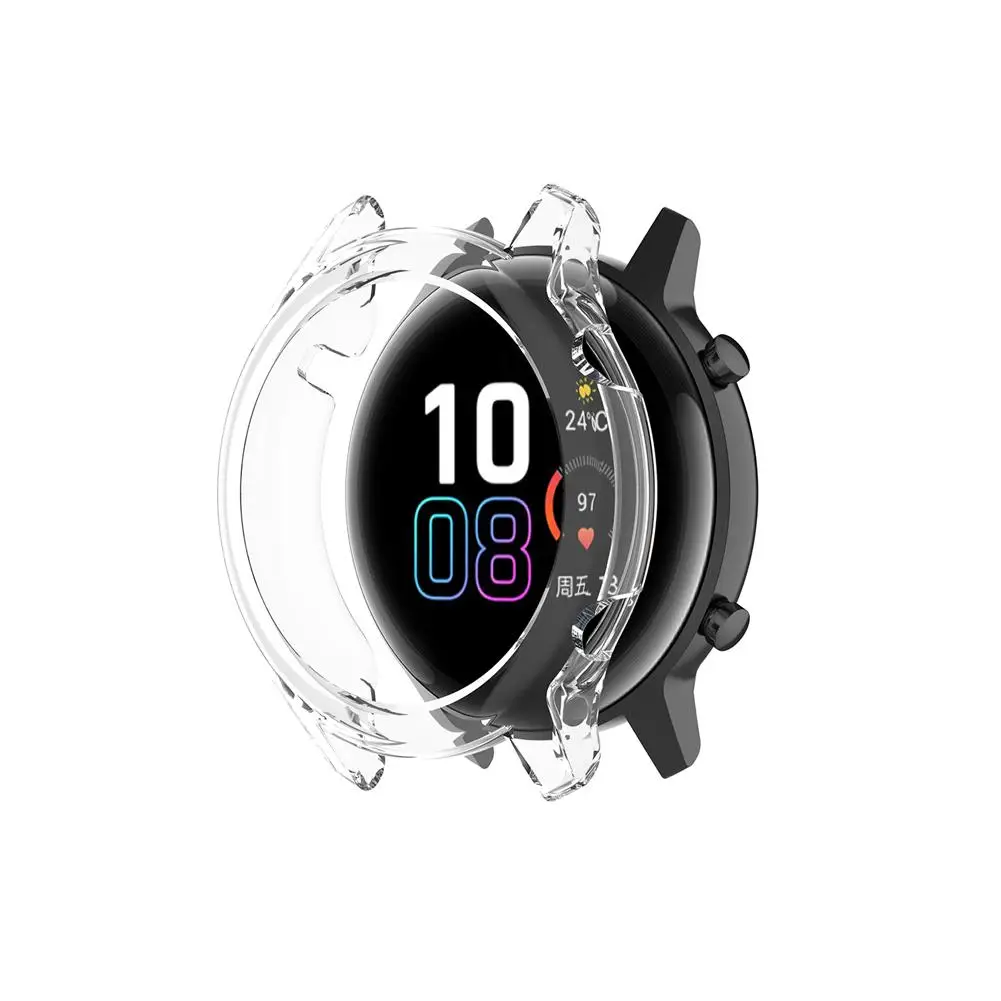 

Smart Watch Frame Protective Case For Honor Magic Watch 2 42mm 46mm Anti-scratch Replacement TPU Smartwatch Shell Accessories