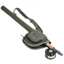 Холщовая Сумка для удочки, портативная рыболовная удочка, катушка для хранения трубок, чехол для удочки, карпа, нахлыстом, рыболовная Сумка, снасти, Pesca, холст