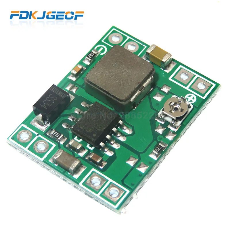 1 Pz Ultra-Small Size Dc-Dc Step Down Modulo Di Alimentazione 3A Convertitore Buck Regolabile Per Arduino Sostituire Lm2596