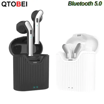 

Wireless Bluetooth Earphone TWS Headphones In-ear Stereo Earbuds Sports IPX5 Waterproof Headset with Mic for Xiaomi iPhone