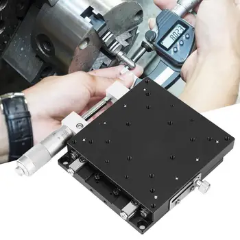 

Manual Bearing Tuning Sliding Table LX100-L X Axle Trimming Platform Optical Micrometer Linear Tuning Sliding Table