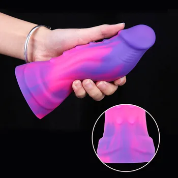 Silicone Realistic Dildo Strong Suction Cup Dildo Prostate Massager Large Butt Plug Dragon Thick Dildo Anal Sex Toys for Women 3