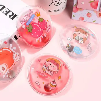 

1Pc Winter Cartoon Warm-fitting and Fast Self-Heating Handbag Reusable Gel Hand Warmer Cute Word Print Instant Heating Pack