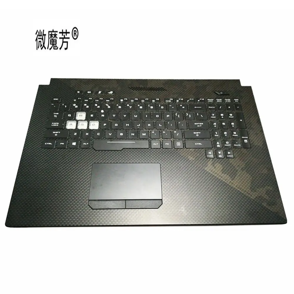 США клавиатура с подсветкой для ASUS ROG Strix Scar II GL704 GL704S7CM GL704GM GL704GV чехол телефона