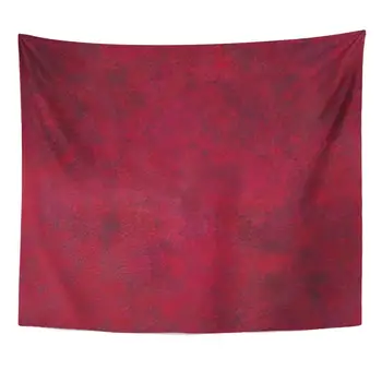 

Dark Burgundy Deep Red Plaster Material Maroon Paint Cement Stucco Home Decor Tapestry Wall Hanging for Living Room Bedroom Dorm