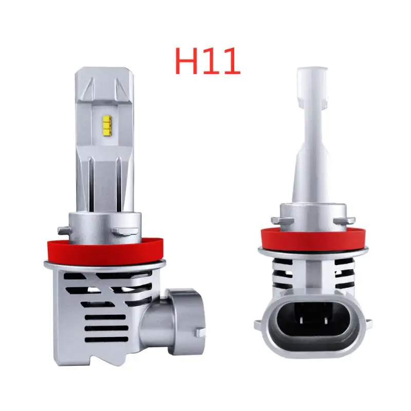 1pair H11 H4 H7 9005 Car M3 LED Headlight Bulb Kit 90W 16000LM High Power ZES Light Bulbs 6500K white light Car LED Headlight